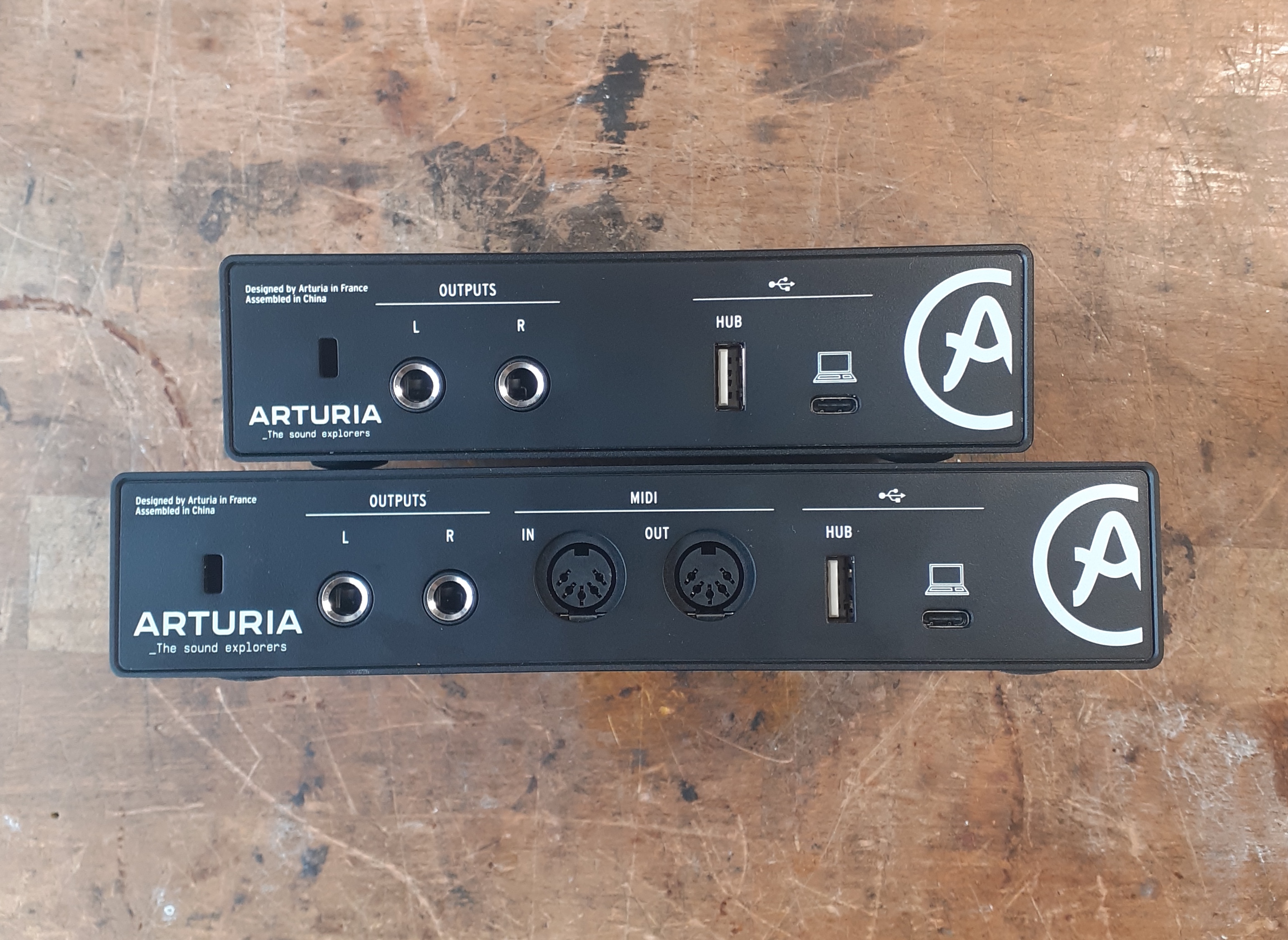 Arturia MiniFuse 1 : Minifuse arrière
