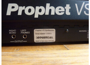 Sequential Circuits Prophet VS (2910)