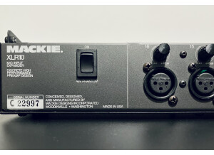 Mackie XLR10 (CR1604 Option)