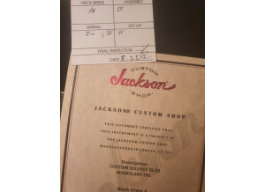 Jackson USA Custom Shop Soloist