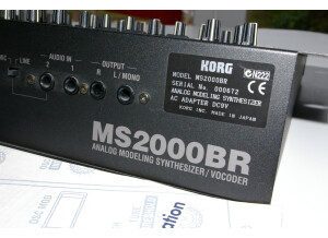 MS2000BR rear R