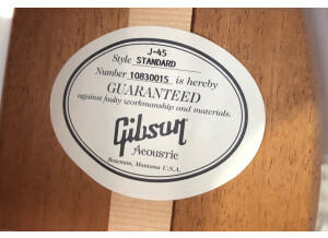 Gibson J-45 Standard (26429)
