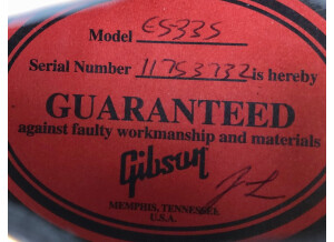 Gibson ES-335 Dot Figured Gloss (17329)