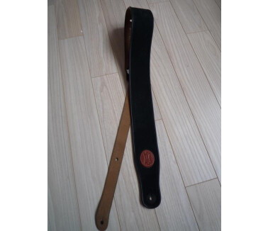 Levy's Suede Leather Guitar Strap BLK