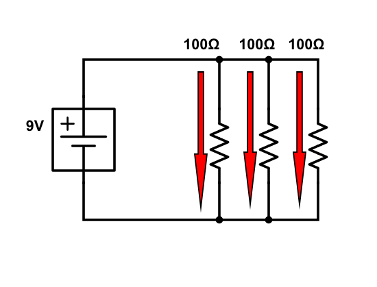 12 courant dans résistances en parallèles