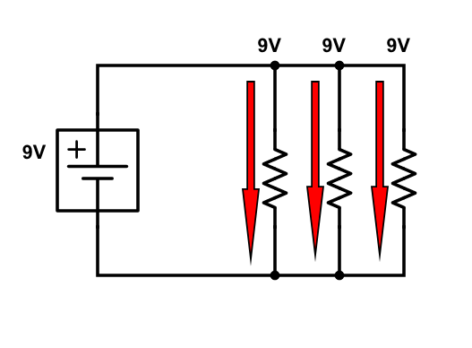 11 Résistances en parallèle