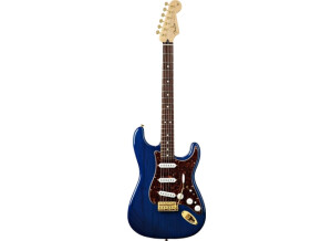 Fender [Deluxe Series] Players Strat - Sapphire Blue Transparent Rosewood