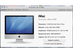 Apple iMac 24" Core 2 Duo 3,06 Ghz (25680)