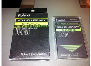 Roland SN-U110-01 : PIPE ORGAN AND HARPSICHORD