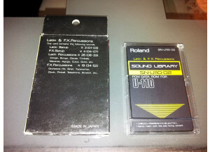 Roland SN-U110-02 : LATIN &amp; FX PERCUSSION