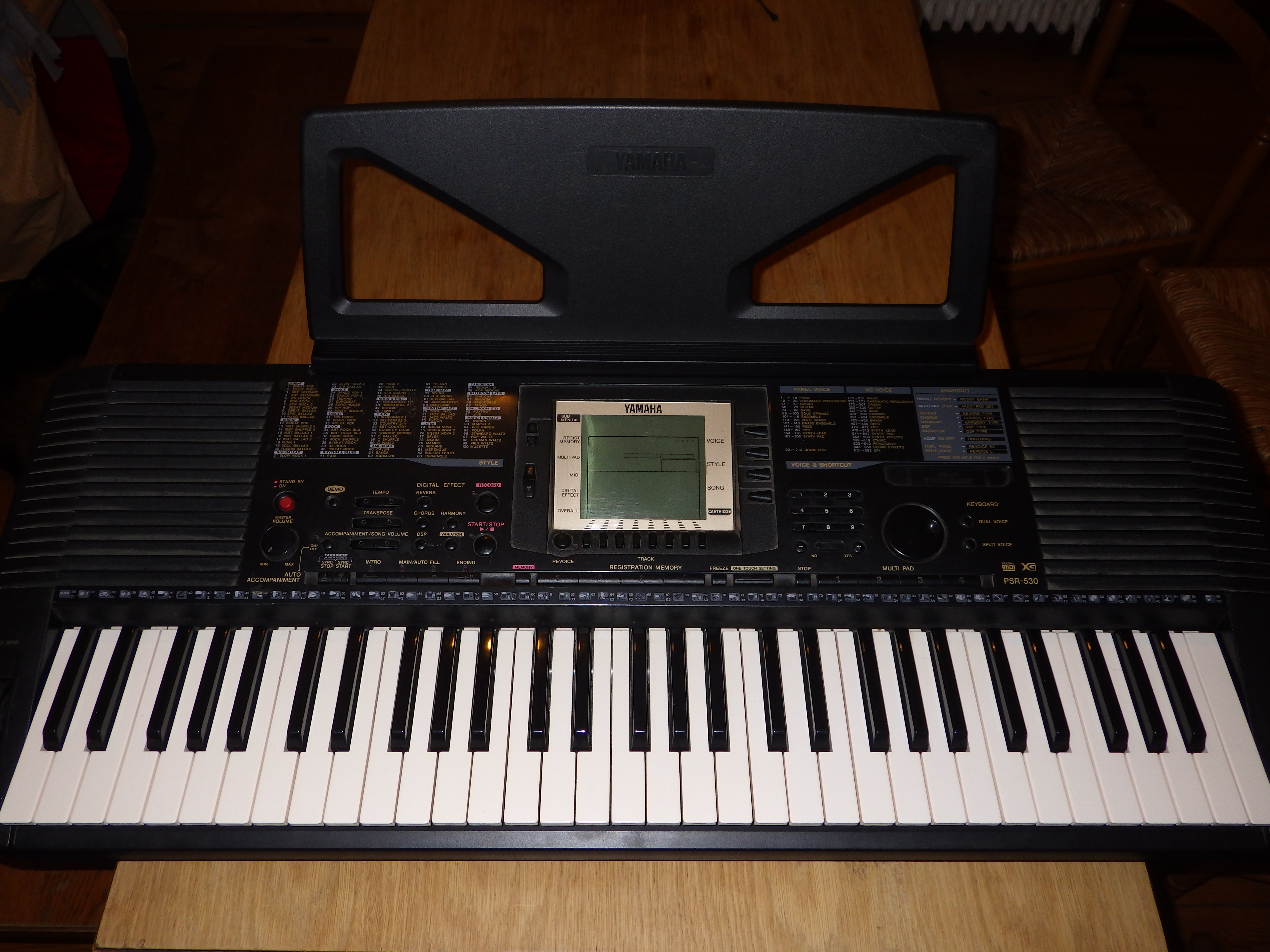 Pictures and images Yamaha PSR-530 - Audiofanzine Pictures and images Yamaha PSR-530 - Audiofanzine