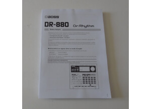 Boss DR-880 Dr. Rhythm (4756)