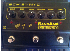 Tech 21 SansAmp Bass Driver DI Programmable (65115)