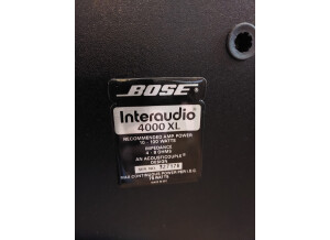 Bose xl4000 interaudio