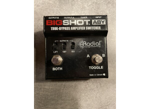 Radial Engineering Big Shot ABY true bypass amplifier switcher (65029)