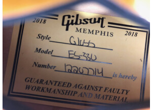 Gibson ES-330 2018 (59783)