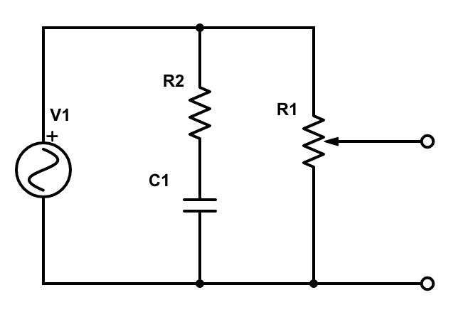 Potard de tone simplifié