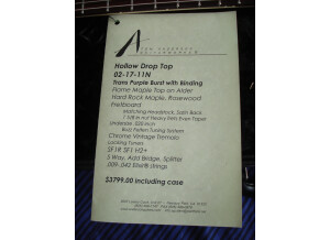 Tom Anderson Hollow Drop Top (42278)