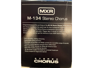 MXR M134 Stereo Chorus (67405)