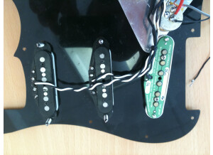 Fender SET MICROS FENDER USA + PICKGUARD COMPLET GAUCHER CUSTOM