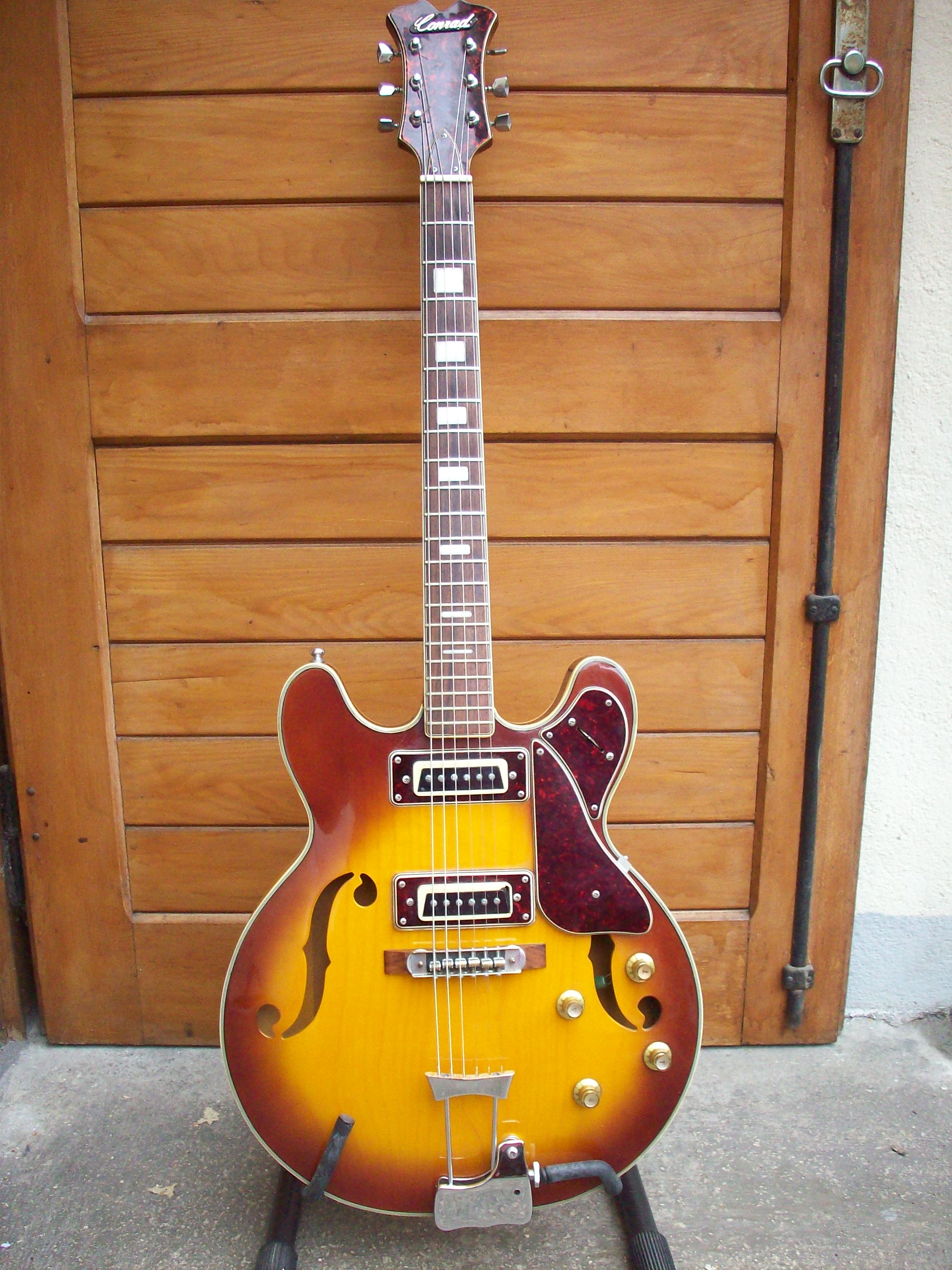 univox semi hollow guitar