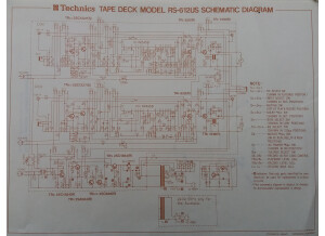 Technics RS-612US schéma