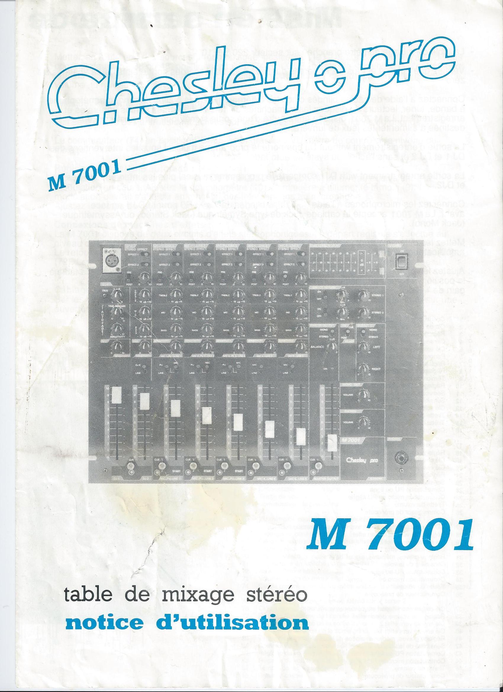 Chesley / Freevox  M7001