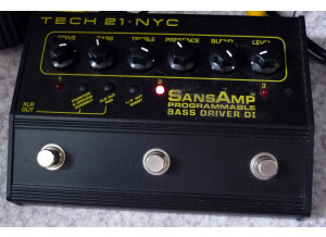 Tech 21 SansAmp Bass Driver DI Programmable (91585)