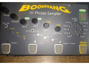 Boomerang III Phrase Sampler (52572)