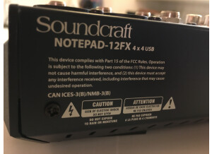 Soundcraft Notepad-12FX (20506)