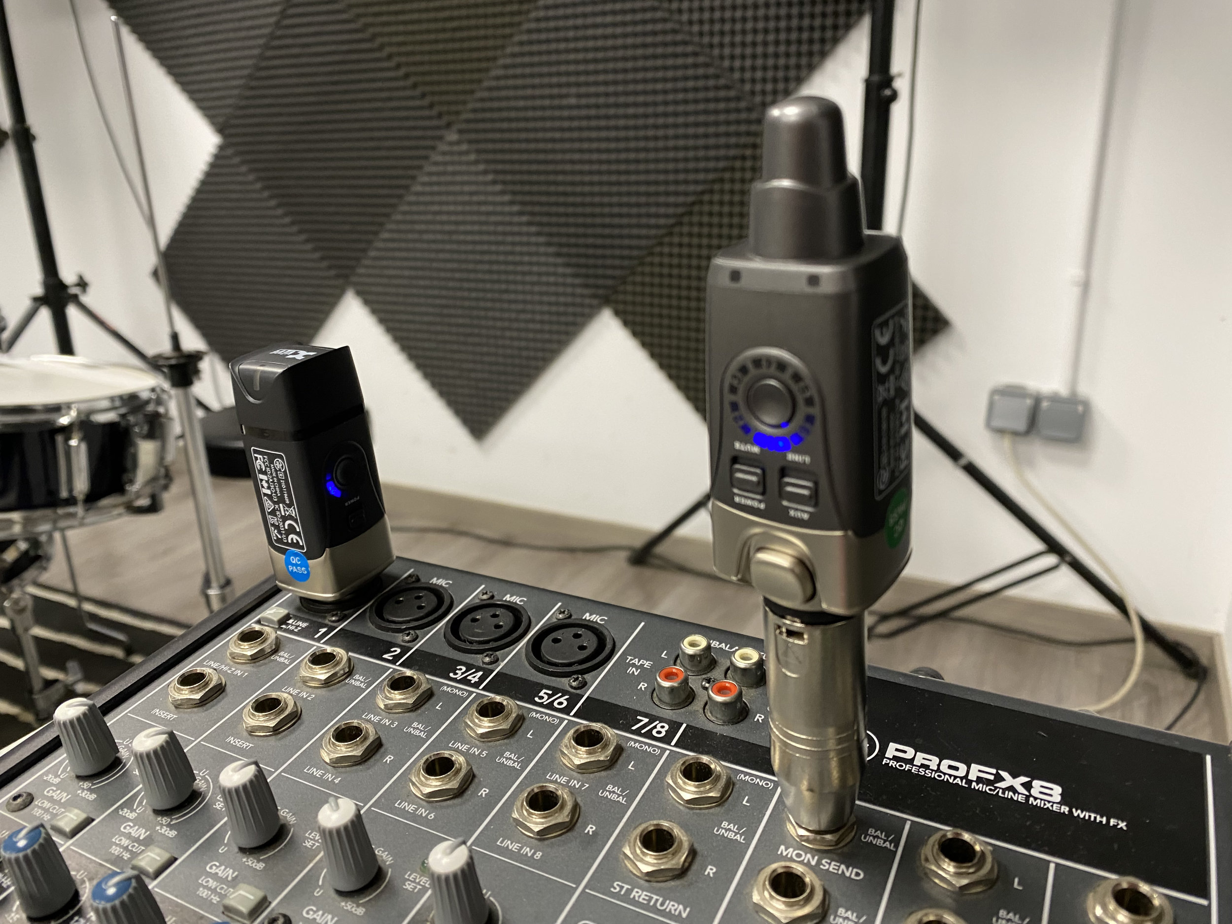 U3 U4 on Mixer Front