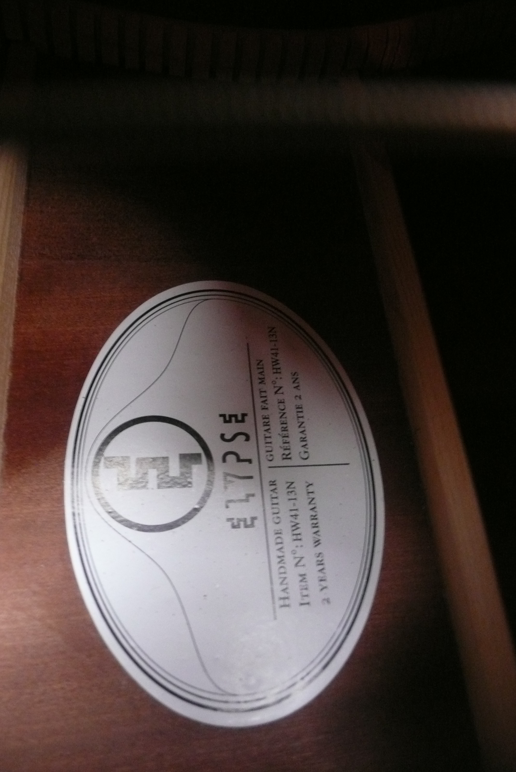 Elypse Guitars HW41-13N