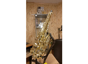 Selmer Super Action 80 Serie II Saxophone Basse Argenté Gravé