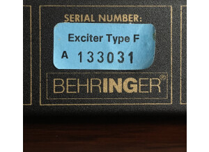 Behringer Studio Exciter type F (90825)