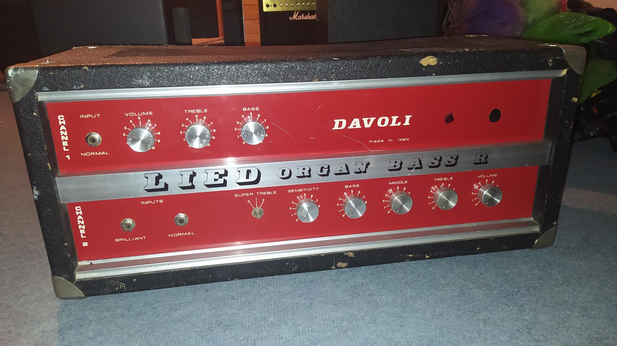 Davoli Lied Organ Bass R