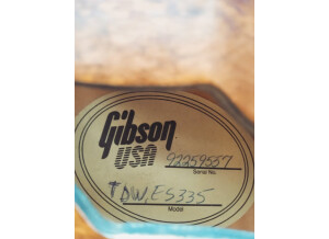 Gibson ES-335 TDW (18509)