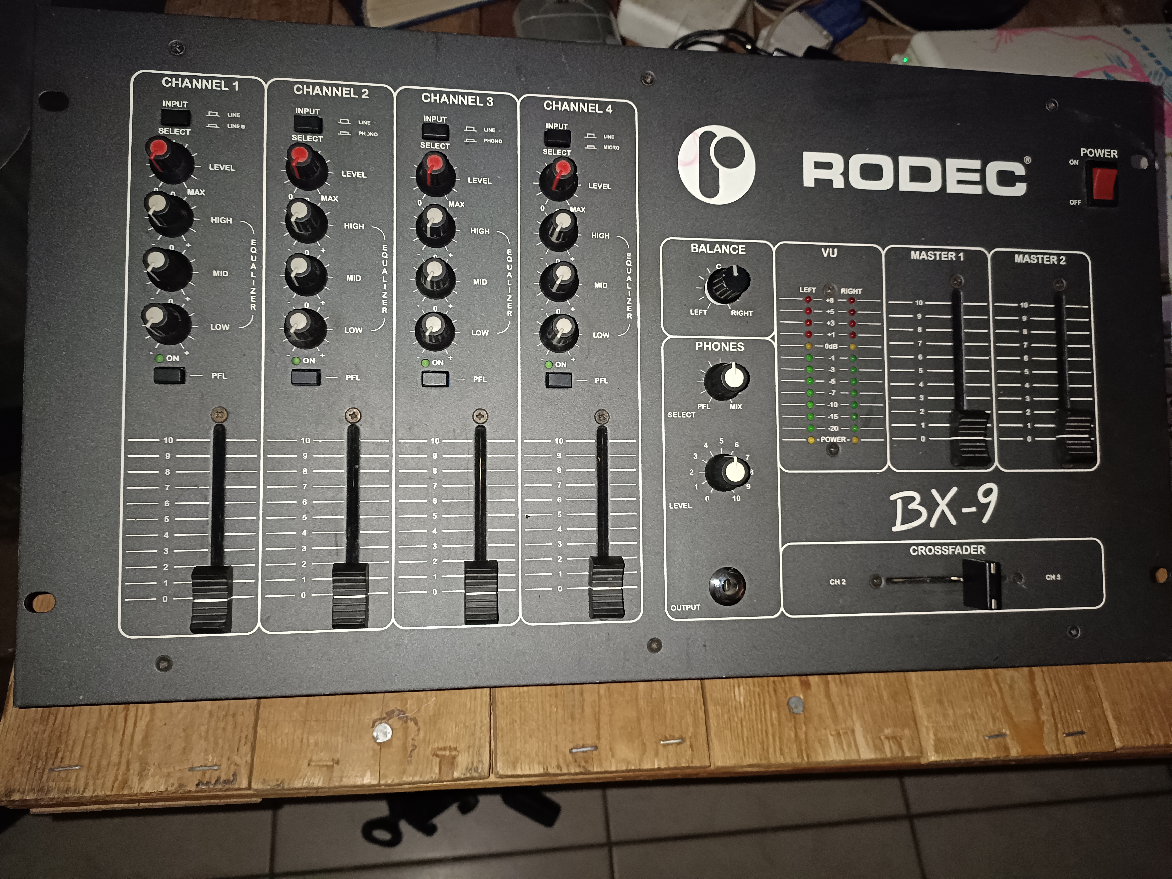 DJミキサー rodec bx-9 - DJ機器