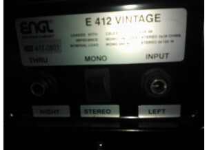 ENGL E412VS Pro Slanted 4x12 Cabinet (5617)