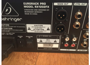 Behringer Eurorack Pro RX1202FX (32189)