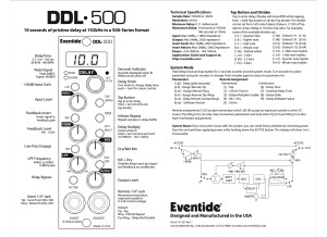 Eventide DDL-500 (90410)