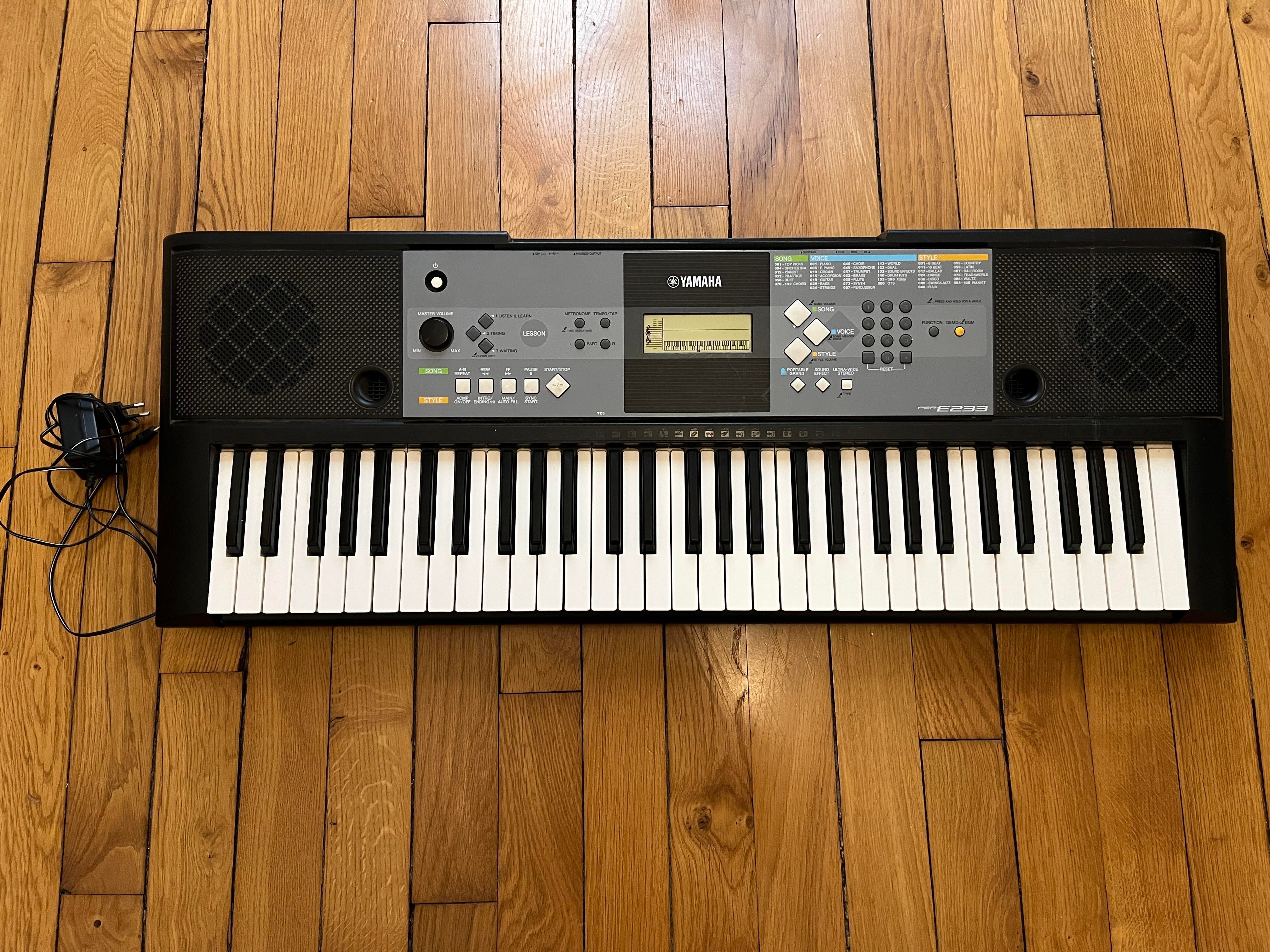 yamaha psr e233 price