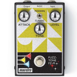 Maestro Fuzz-Tone FZ-M Pedal FINAL CROP Maestro Fuzz-Tone FZ-M Pedal FINAL CROP