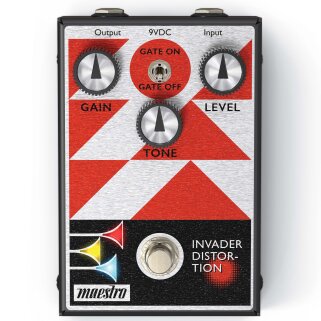Maestro Invader Distortion Pedal CROP Maestro Invader Distortion Pedal CROP