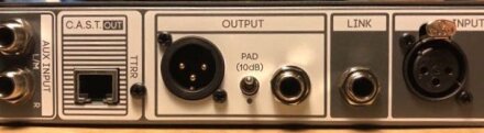Cranborne Audio Camden EC1 : Entrees_sorties_arriere Cranborne Audio Camden EC1 : Entrees_sorties_arriere