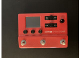 HX STOMP ROUGE + CABLE BRANCHEMENT PEDALBOARD