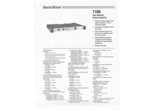 Electro-Voice EV Dynacord 7100 (77997)