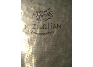 Zildjian K Constantinople Medium Thin Ride Low 20"