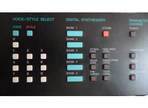 pSS 780: Interface utilisateur (synthèse, sélection)