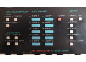 PSS 780: Interface utilisateur (main gauche)