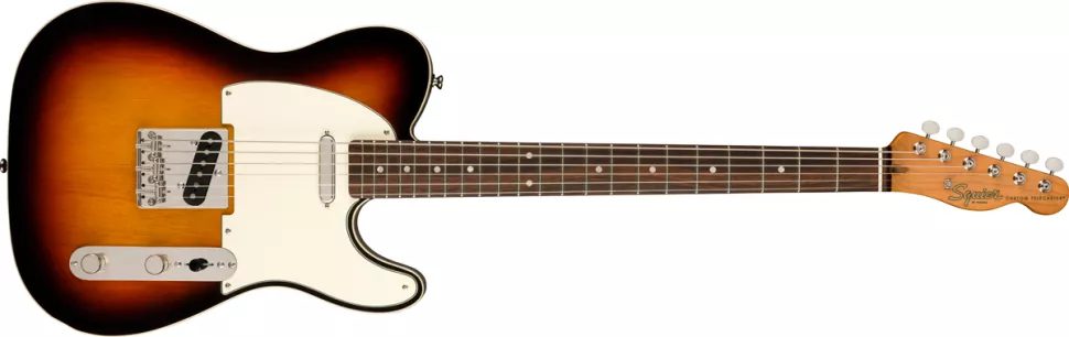 Squier Classic Vibe Baritone Custom Telecaster : Squier-Classic-Vibe-Baritone-Custom-Telecaster-in-3-Color-Sunburst